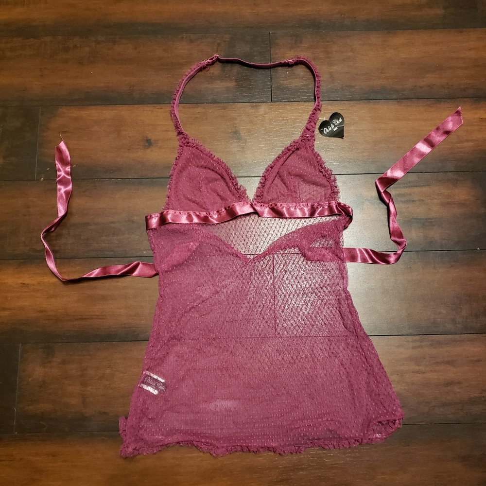 NWT Oh La La Cheri Sheer Lingerie